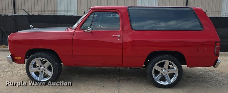 image for item DM1695 1985 Dodge Ram Charger SUV