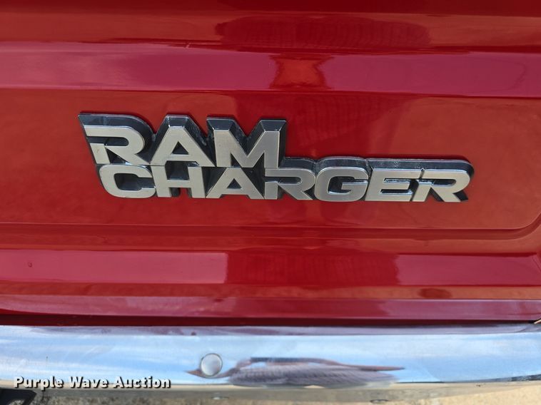 image for item DM1695 1985 Dodge Ram Charger SUV