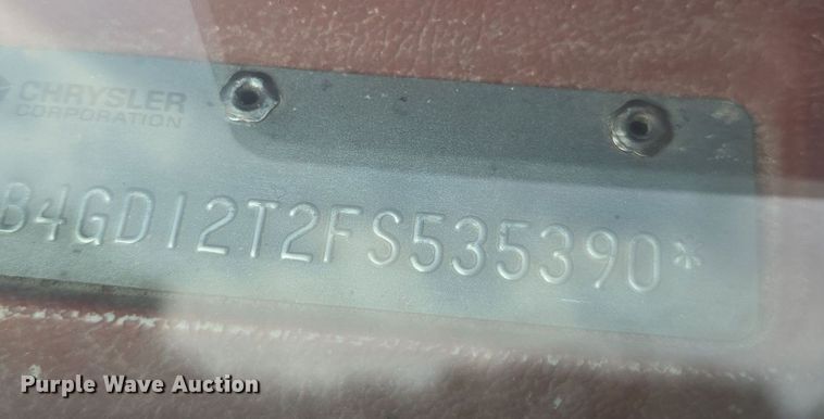 image for item DM1695 1985 Dodge Ram Charger SUV