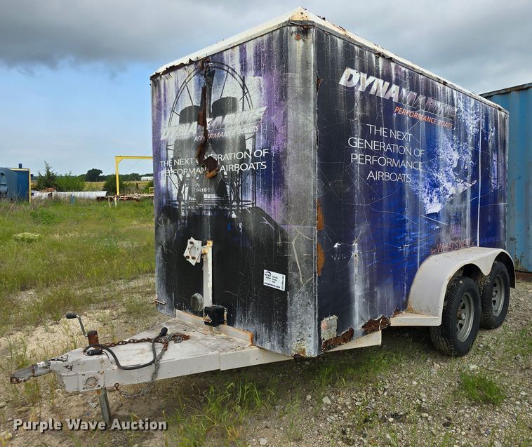 image for item DM1705 1988 W-W enclosed cargo trailer