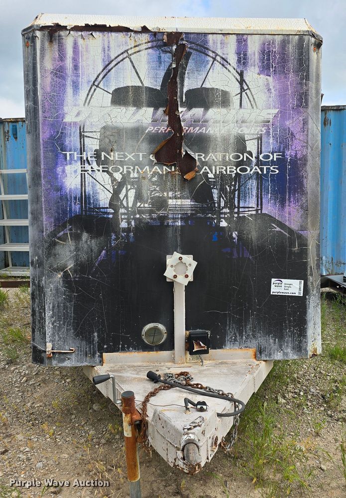 image for item DM1705 1988 W-W enclosed cargo trailer