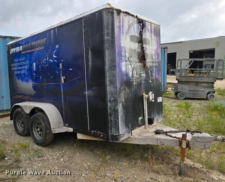 image for item DM1705 1988 W-W enclosed cargo trailer