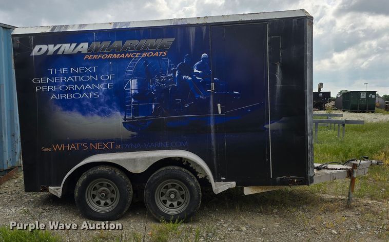 image for item DM1705 1988 W-W enclosed cargo trailer