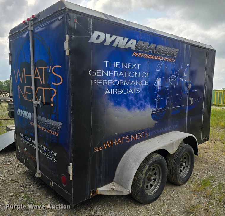 image for item DM1705 1988 W-W enclosed cargo trailer