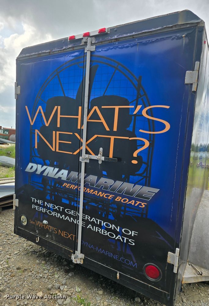 image for item DM1705 1988 W-W enclosed cargo trailer