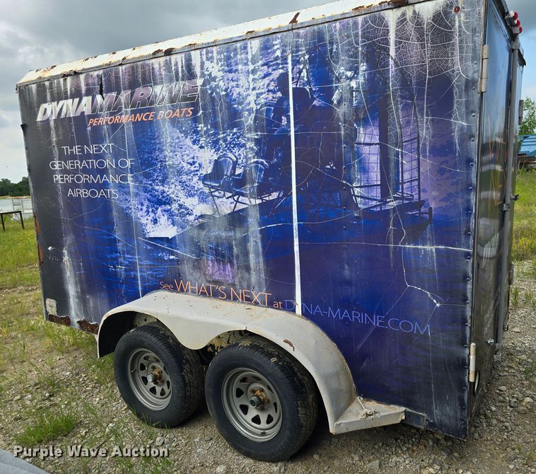 image for item DM1705 1988 W-W enclosed cargo trailer