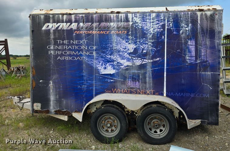 image for item DM1705 1988 W-W enclosed cargo trailer