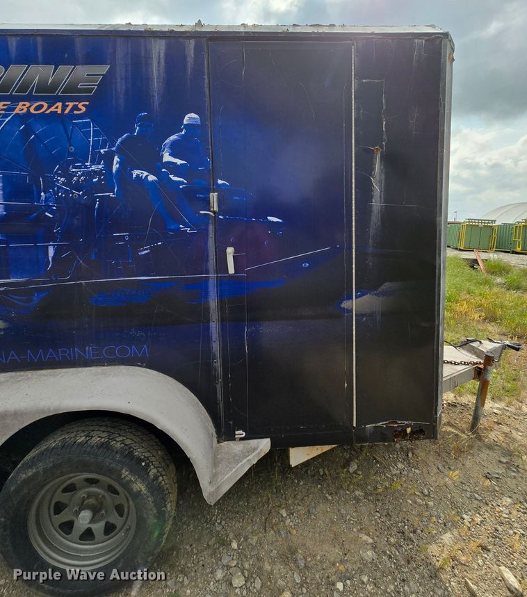 image for item DM1705 1988 W-W enclosed cargo trailer
