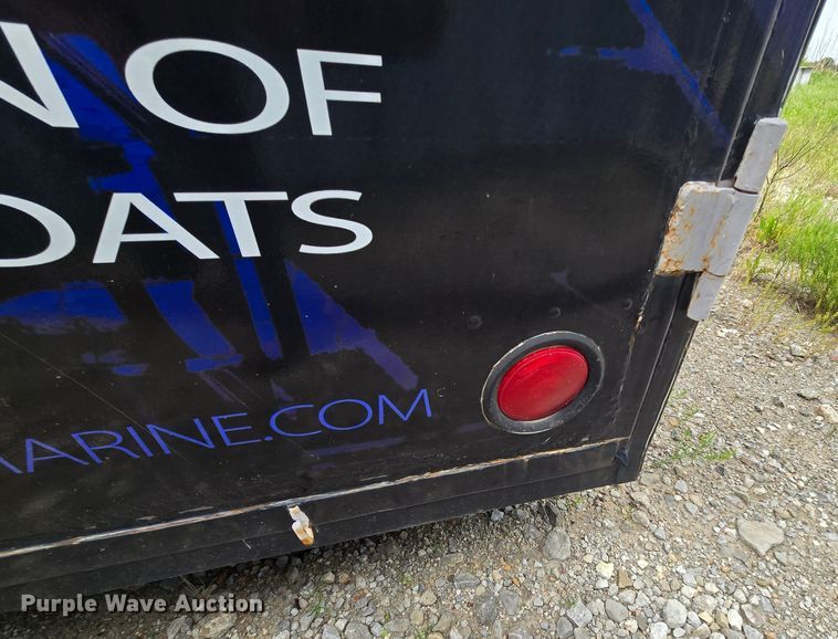 image for item DM1705 1988 W-W enclosed cargo trailer