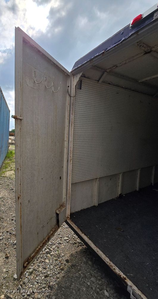 image for item DM1705 1988 W-W enclosed cargo trailer