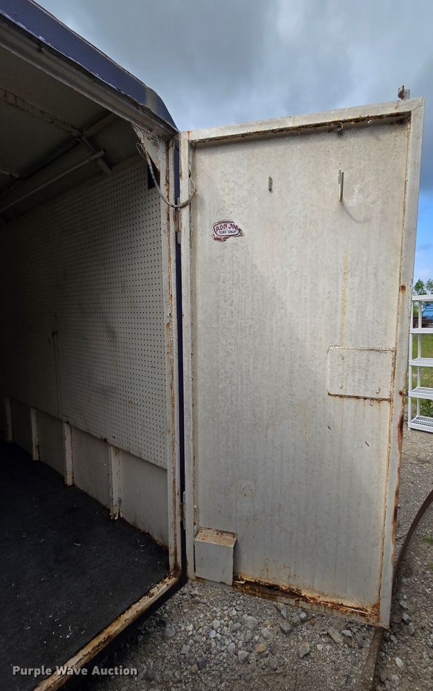 image for item DM1705 1988 W-W enclosed cargo trailer