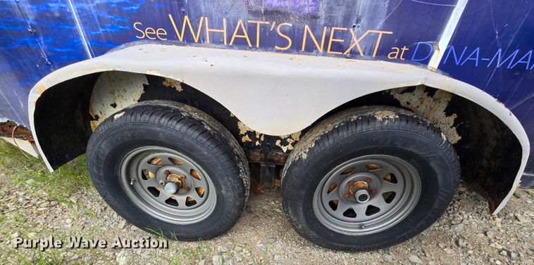 image for item DM1705 1988 W-W enclosed cargo trailer