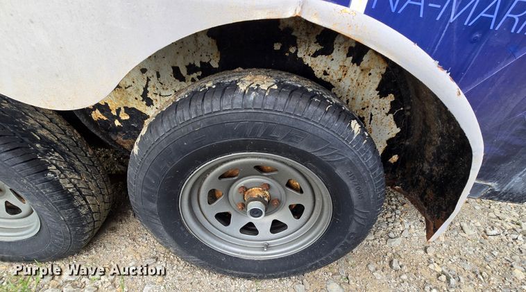 image for item DM1705 1988 W-W enclosed cargo trailer