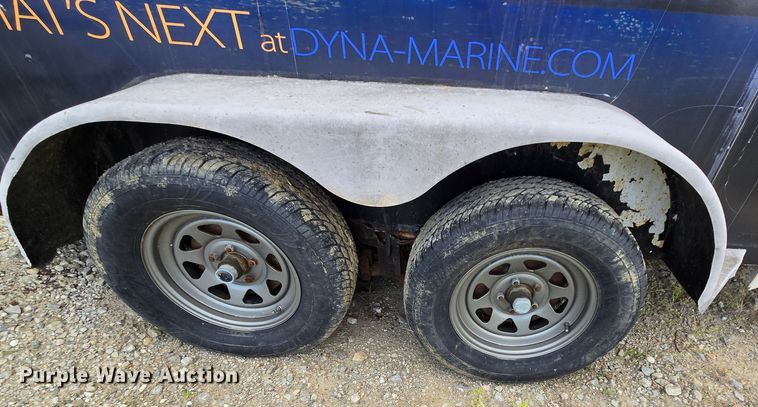 image for item DM1705 1988 W-W enclosed cargo trailer