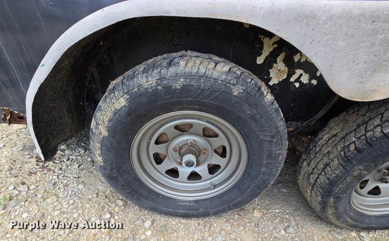 image for item DM1705 1988 W-W enclosed cargo trailer