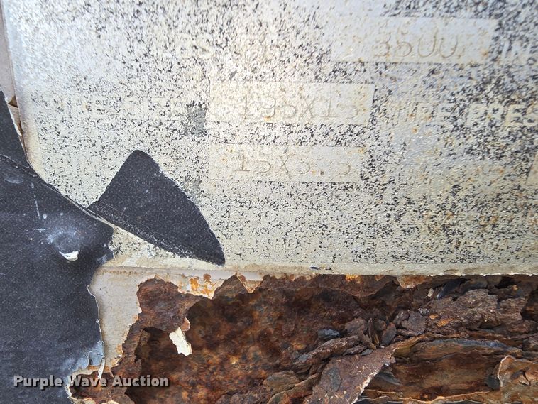 image for item DM1705 1988 W-W enclosed cargo trailer