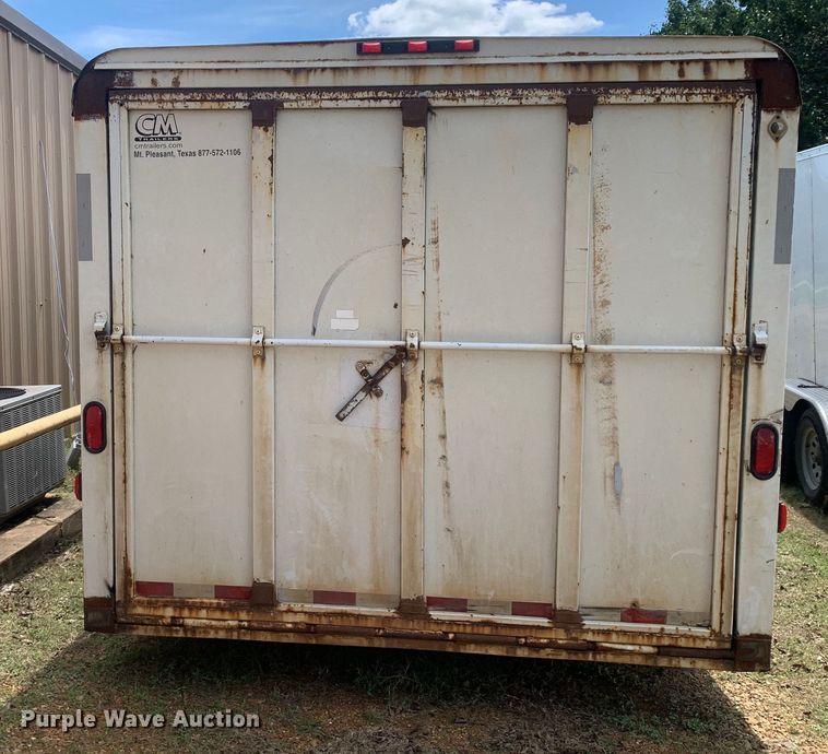 image for item DM7856 2012 CM 20' Cargo gooseneck enclosed cargo trailer