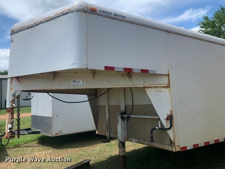 image for item DM7856 2012 CM 20' Cargo gooseneck enclosed cargo trailer