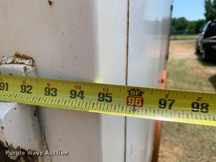 image for item DM7856 2012 CM 20' Cargo gooseneck enclosed cargo trailer