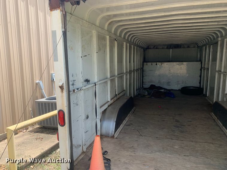 image for item DM7856 2012 CM 20' Cargo gooseneck enclosed cargo trailer