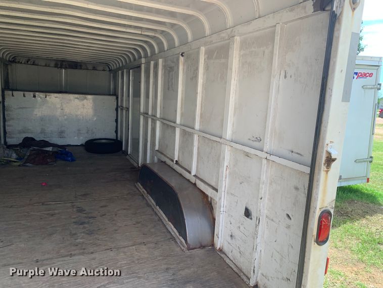 image for item DM7856 2012 CM 20' Cargo gooseneck enclosed cargo trailer