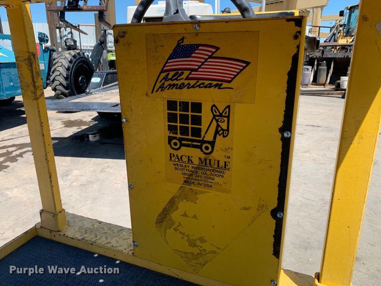 image for item DM7863 2016 Pack Mule SC-775-6AC utility cart