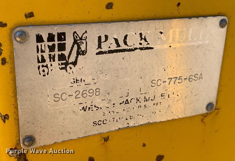 image for item DM7869 Pack Mule SC-775-6SA utility cart