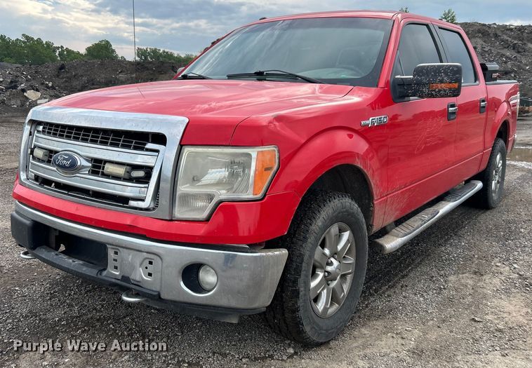 image for item DO6484 2013 Ford F150 SuperCrew pickup truck