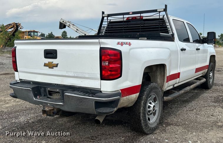 image for item DO6485 2016 Chevrolet Silverado 2500HD Crew Cab pickup truck