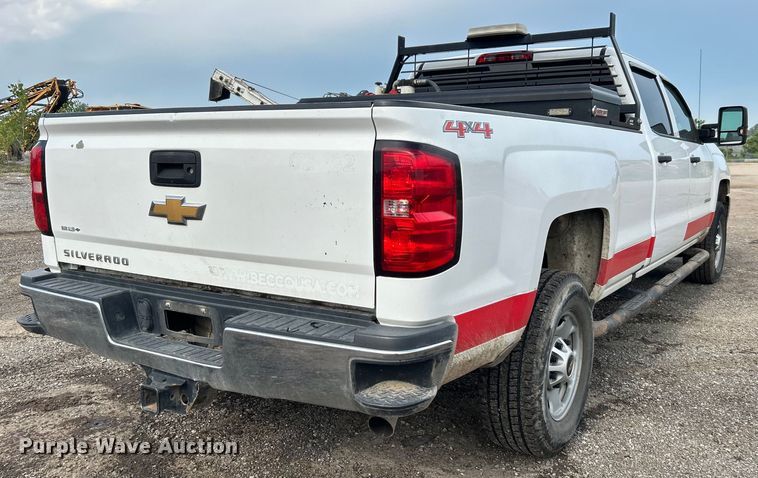 image for item DO6486 2016 Chevrolet Silverado 2500HD Crew Cab pickup truck