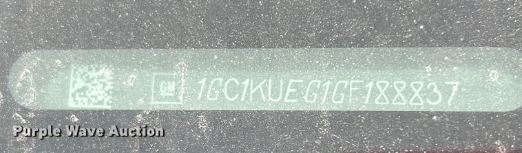 image for item DO6488 2016 Chevrolet Silverado 2500HD Crew Cab pickup truck