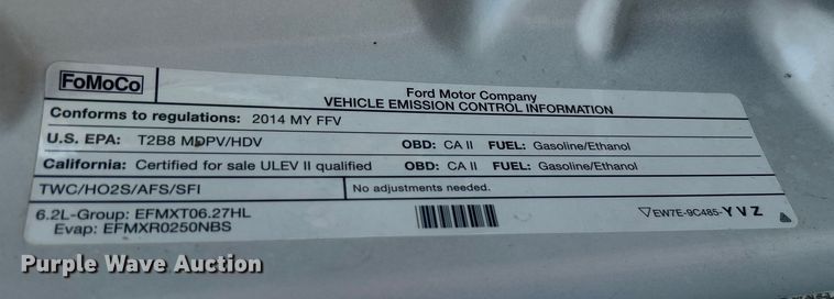 image for item DO6500 2014 Ford F250 Super Duty  Crew Cab pickup truck