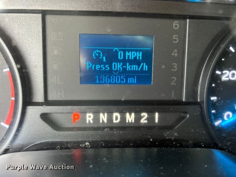 image for item DO6501 2017 Ford F550 Super Duty flatbed truck