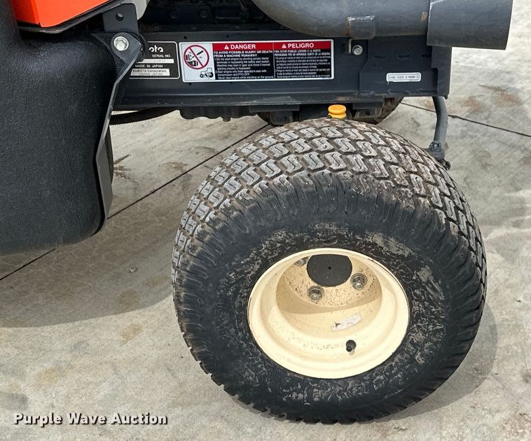 image for item DO6957 Kubota  F3990 lawn mower