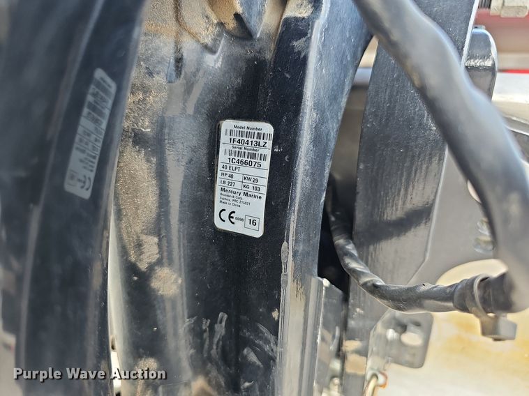 image for item DP0866 2017 Tracker Pro 160 boat