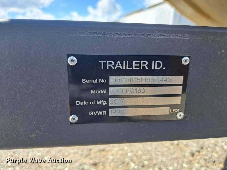 image for item DP0866 2017 Tracker Pro 160 boat