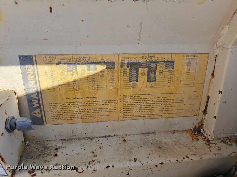 image for item DP0916 1980 Drott 3330 crane