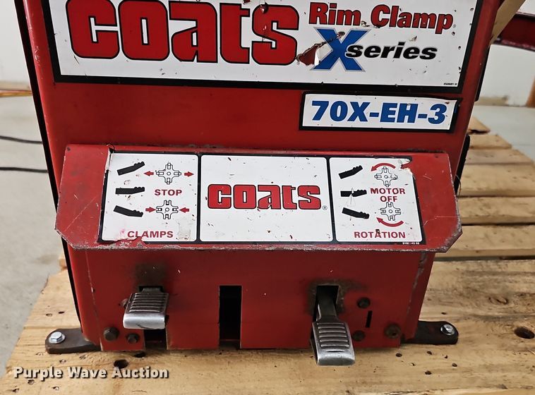 image for item DP0938 Coats 70X-EH-3 rim clamp tire machine