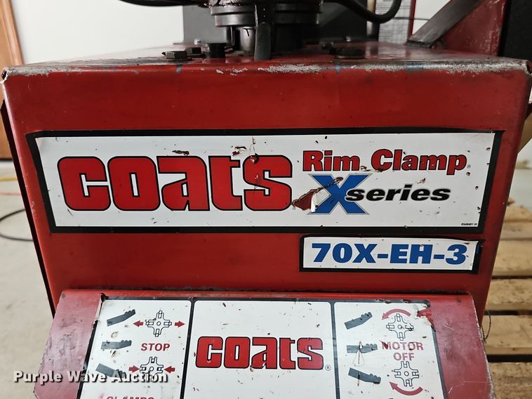 image for item DP0938 Coats 70X-EH-3 rim clamp tire machine