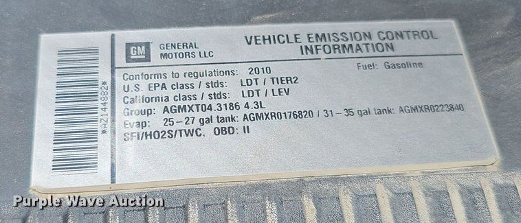 image for item DP6419 2010 Chevrolet Silverado 1500 pickup truck