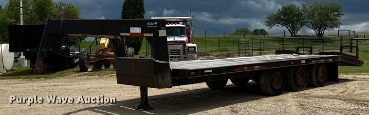 image for item DP8392 1979 Fairmont Steel Products equipment trailer