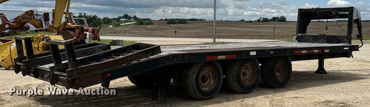 image for item DP8392 1979 Fairmont Steel Products equipment trailer
