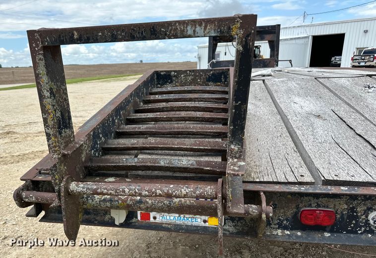 image for item DP8392 1979 Fairmont Steel Products equipment trailer