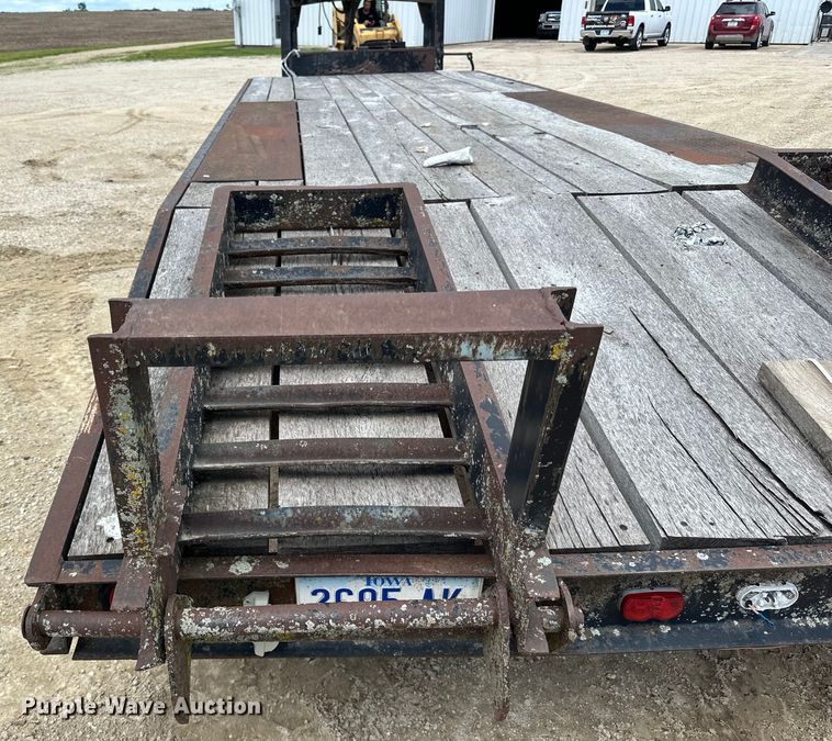 image for item DP8392 1979 Fairmont Steel Products equipment trailer