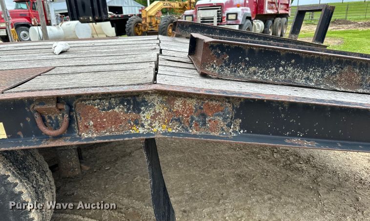 image for item DP8392 1979 Fairmont Steel Products equipment trailer