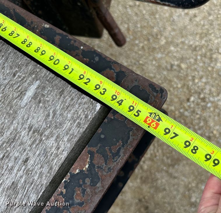 image for item DP8392 1979 Fairmont Steel Products equipment trailer