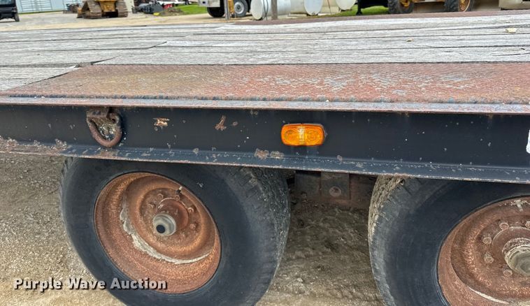 image for item DP8392 1979 Fairmont Steel Products equipment trailer
