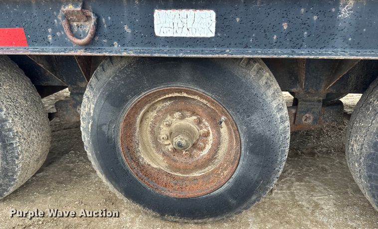 image for item DP8392 1979 Fairmont Steel Products equipment trailer