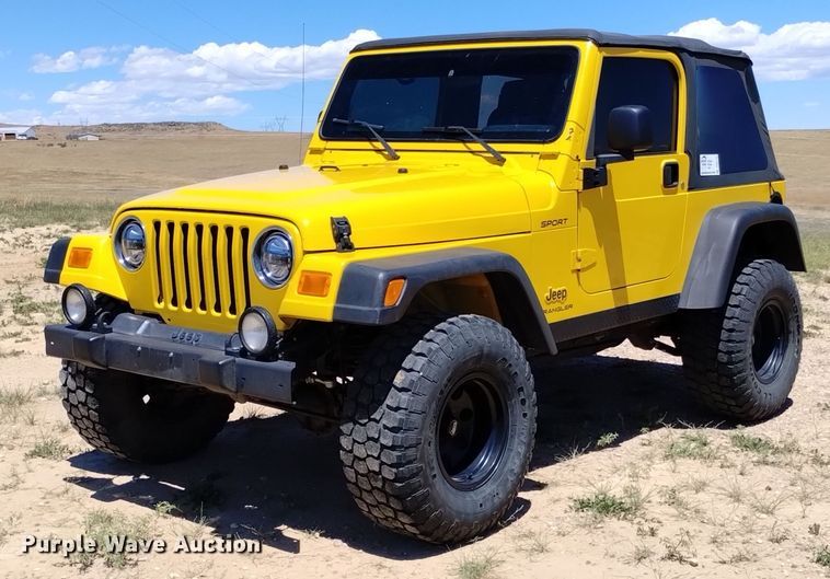 image for item DQ6114 2003 Jeep Wrangler Sport SUV