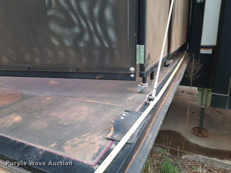 image for item DQ7055 2022 Keystone Raptor toy hauler camper